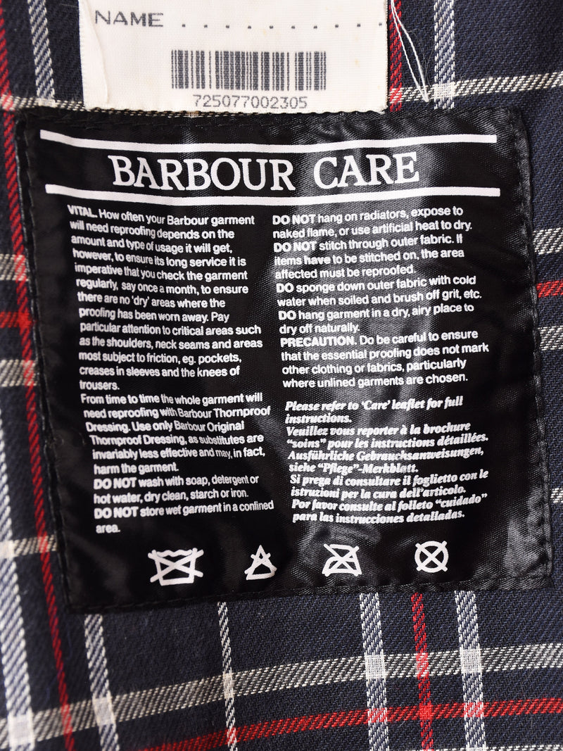 1991's "Barbour" BORDER Waxed Jacket