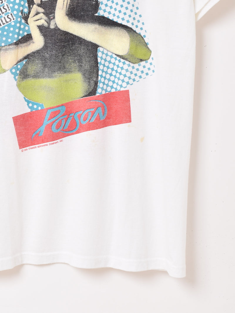 80's アメリカ製 Poison "The Screm" プリントTシャツ