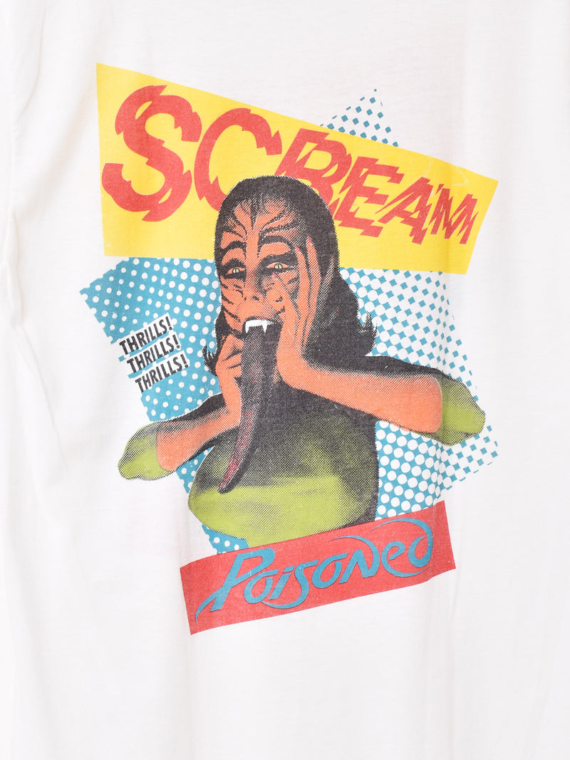 80's アメリカ製 Poison "The Screm" プリントTシャツ