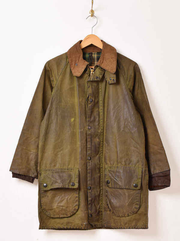 80's "Barbour" GAMEFAIR Waxed Jacket