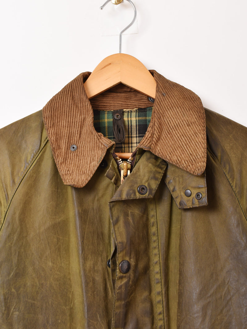 80's "Barbour" GAMEFAIR Waxed Jacket