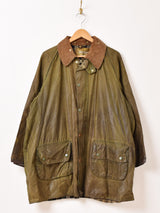 70's〜80's "Barbour" 1Warrant Gamefair Jacket Waxed Jacket