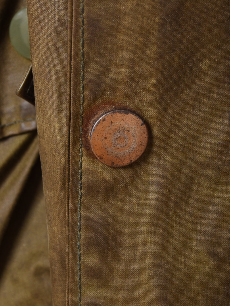 70's〜80's "Barbour" 1Warrant Gamefair Jacket Waxed Jacket