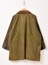 70's〜80's "Barbour" 1Warrant Gamefair Jacket Waxed Jacket