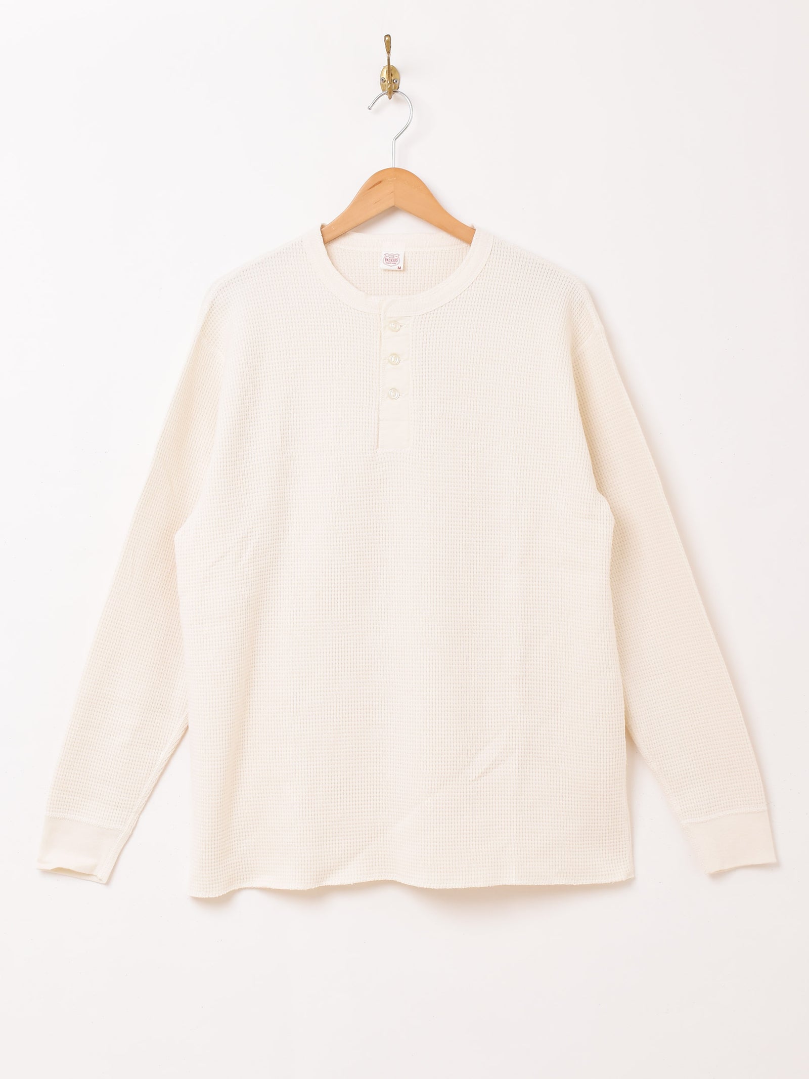 2色展開】Backers 長袖 ヘンリーネック サーマル – 古着屋Top of the