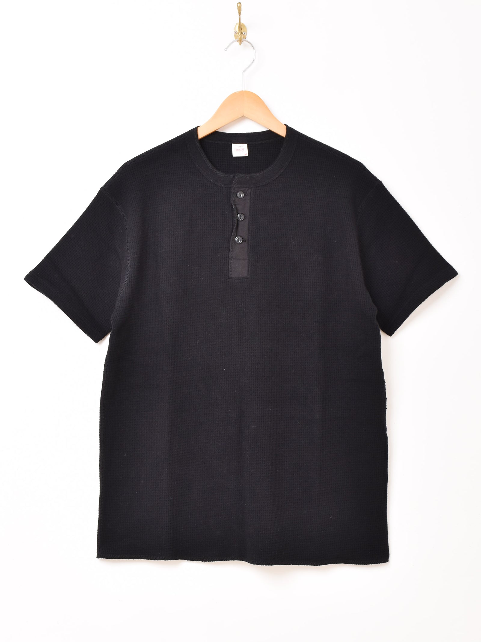 2色展開】Backers 半袖 ヘンリーネック サーマル – 古着屋Top of the