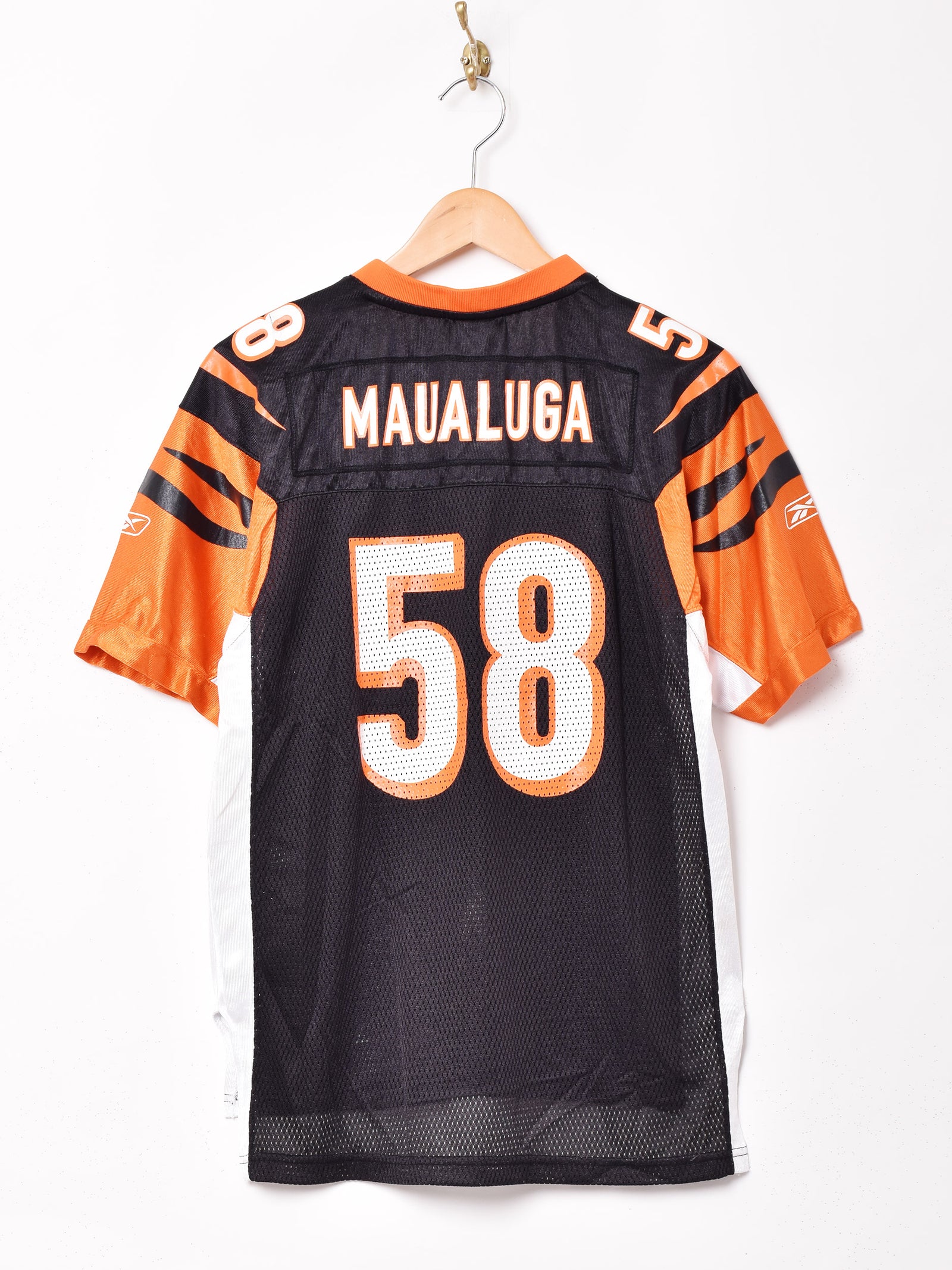 【ゲームシャツ】Tシャツ　リーボック　シンシナティ•ベンガルズ　アメフトシャツ 人気アイテム】リーボック NFL シンシナティ・ベンガルズ #85