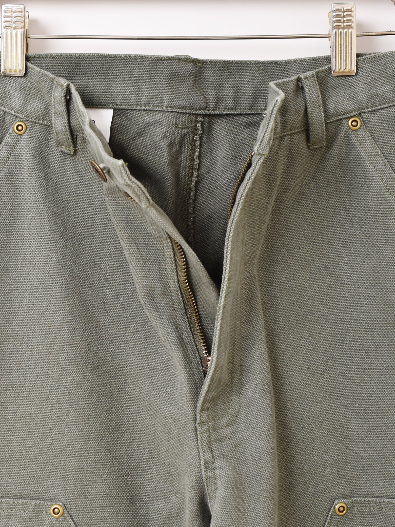 4色展開】Backers ダック ペインターパンツ ダブルニー – 古着屋