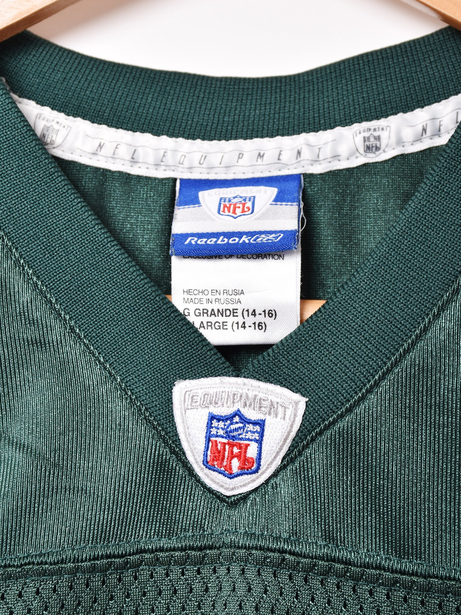 NFL New York Jets ゲームシャツ – 古着屋Top of the Hillの