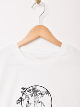 【2色展開】 オリエンタルデザイン 刺繍入り Tシャツ