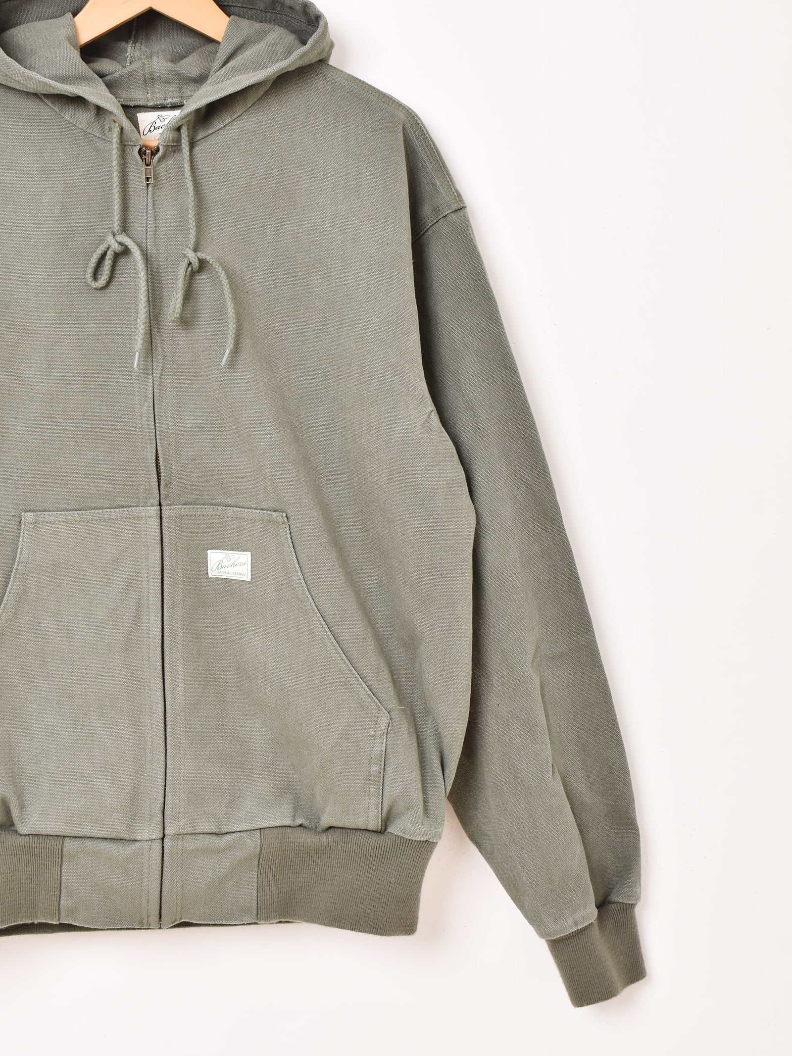 3色展開】Backers ヘビーコットン ジップアップ パーカー – 古着屋Top