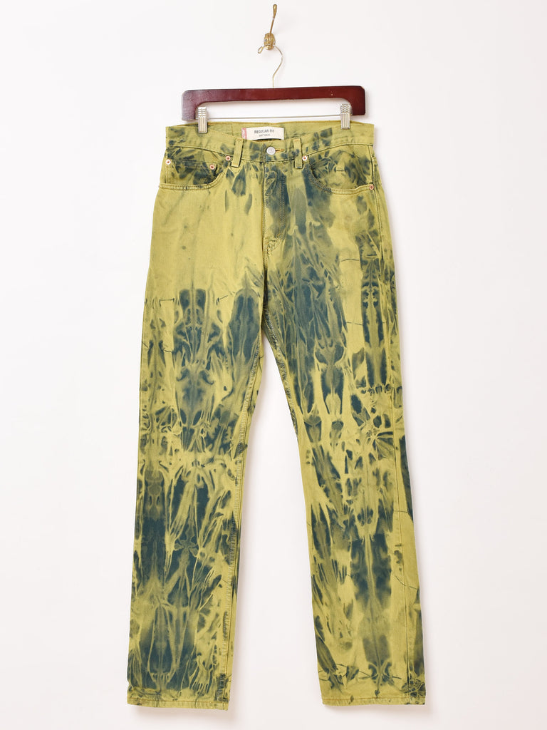 カナダ製 Levi's 505 ブリーチ加工デニムパンツ