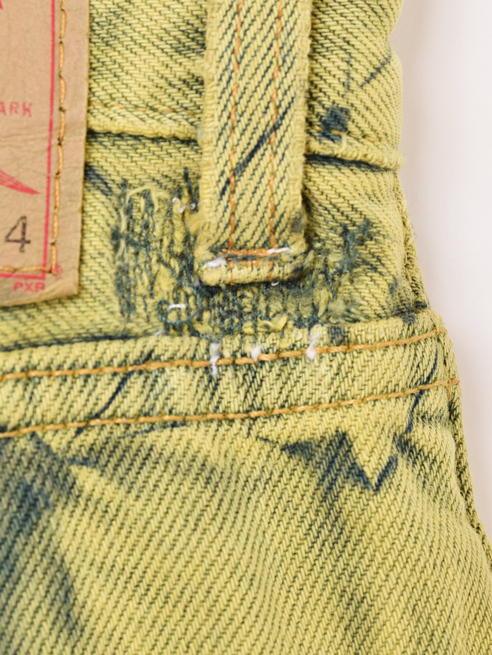 カナダ製 Levi's 505 ブリーチ加工デニムパンツ – 古着屋Top of