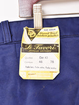 50's フランス製 "Le Favori" Mole Skin Work Pants【 DEAD STOCK】