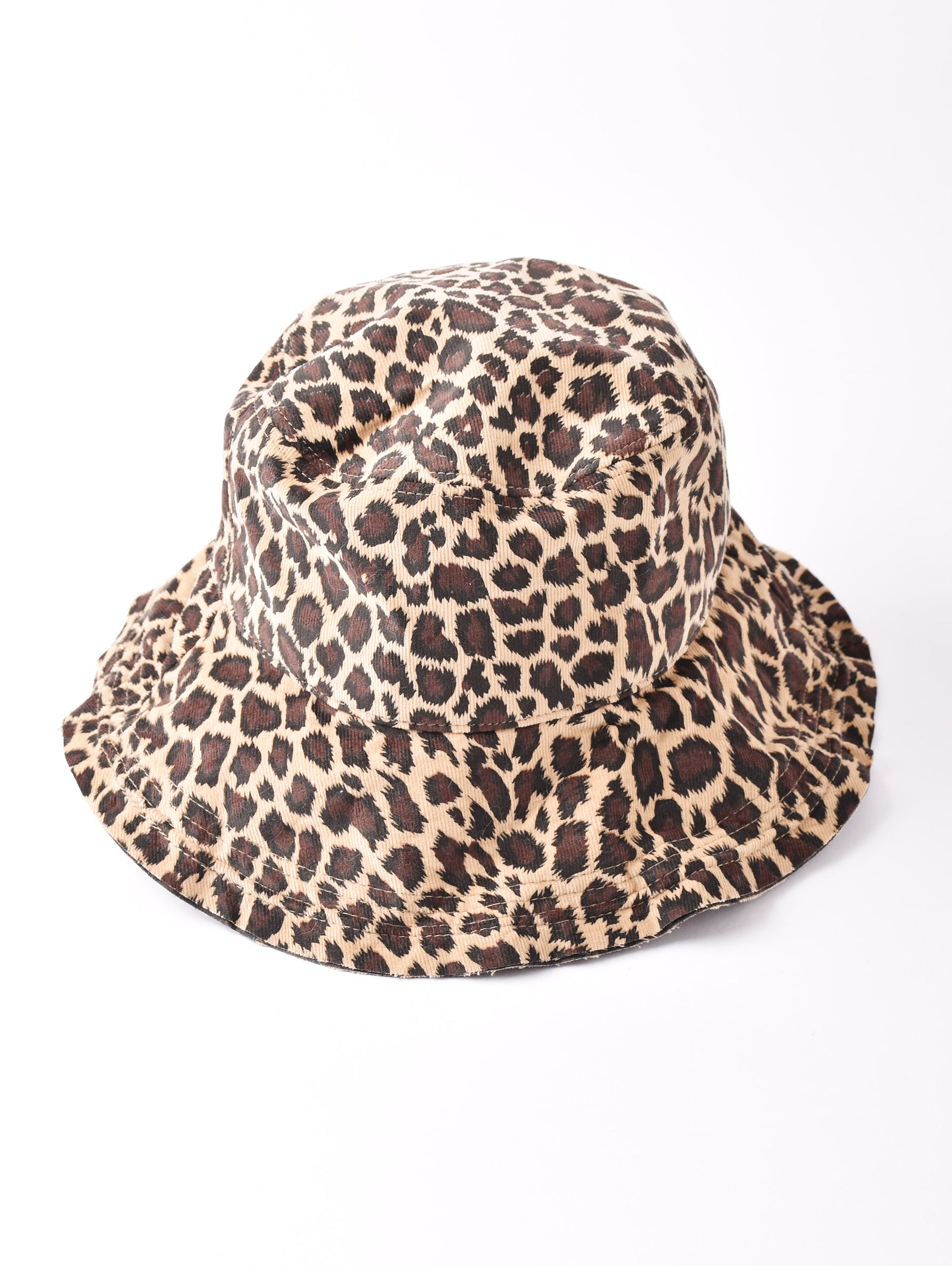 レオパード柄 コーデュロイ バケットハット – 古着屋Top of the Hillの