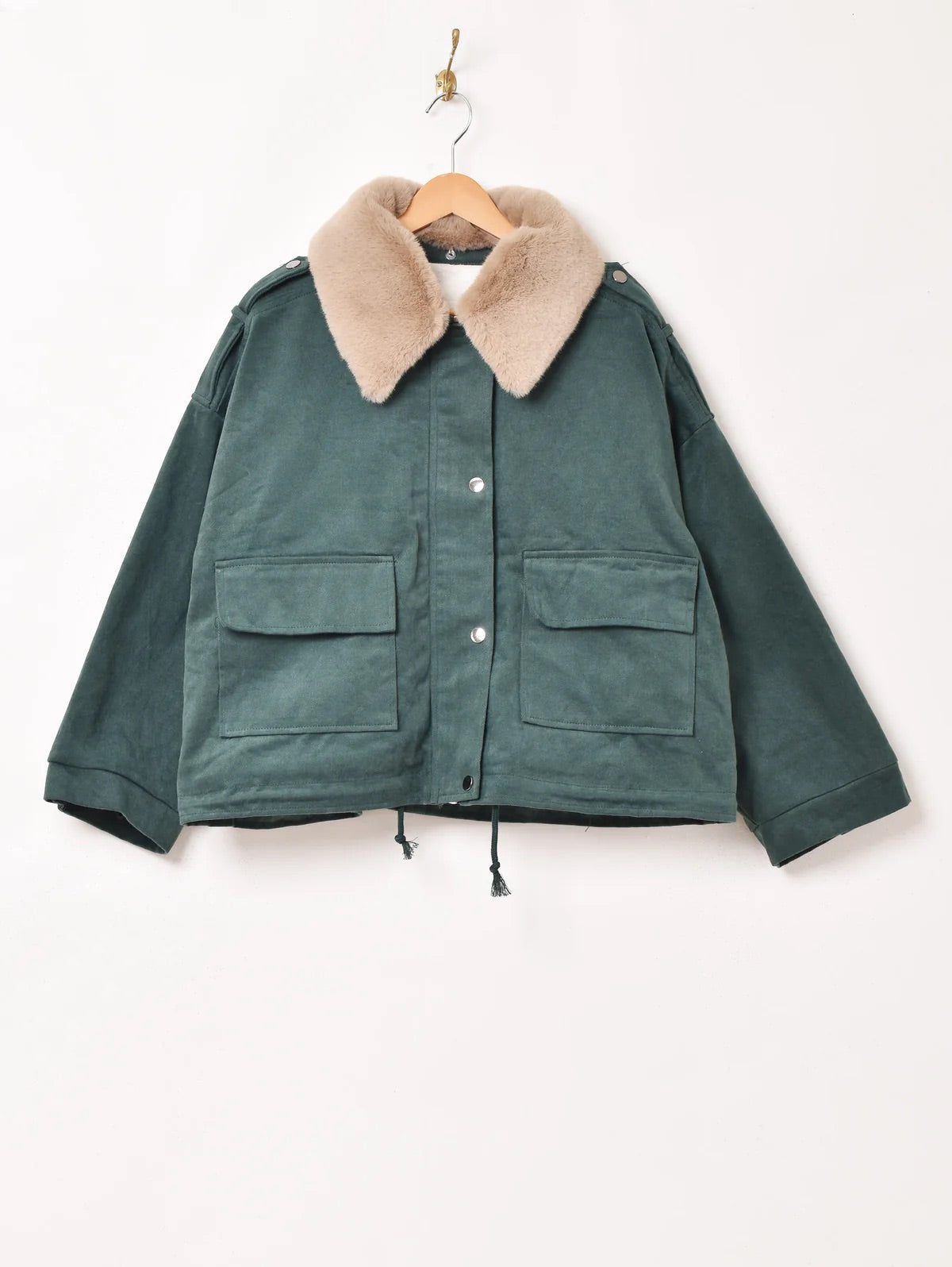 ジャケット・アウター haruminasou 5色展開】Meridian ファーカラー ブルゾン – 古着屋Top of the