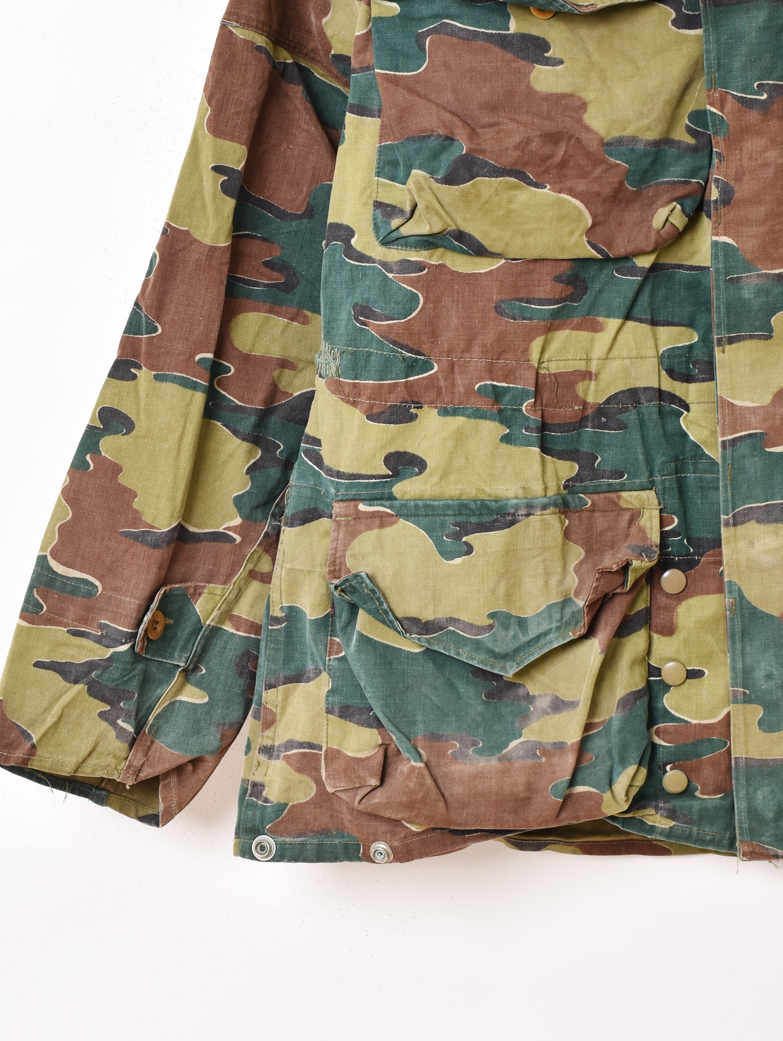50's ベルギー軍 ジグソーカモ デニソンスモック – 古着屋Top of the