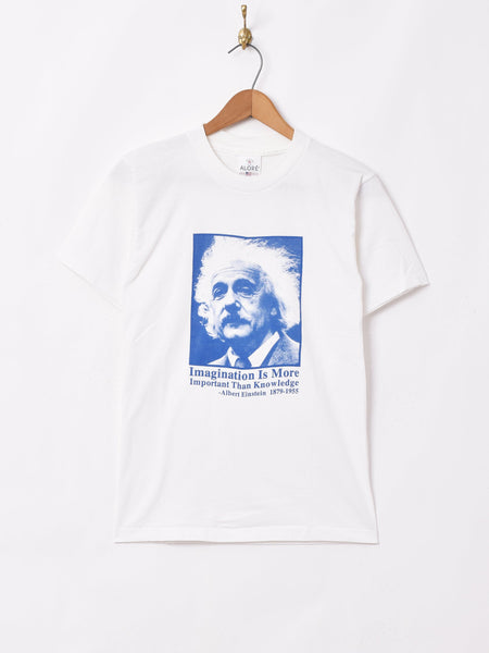 アインシュタイン プリントTシャツ – 古着屋Top of the Hillの