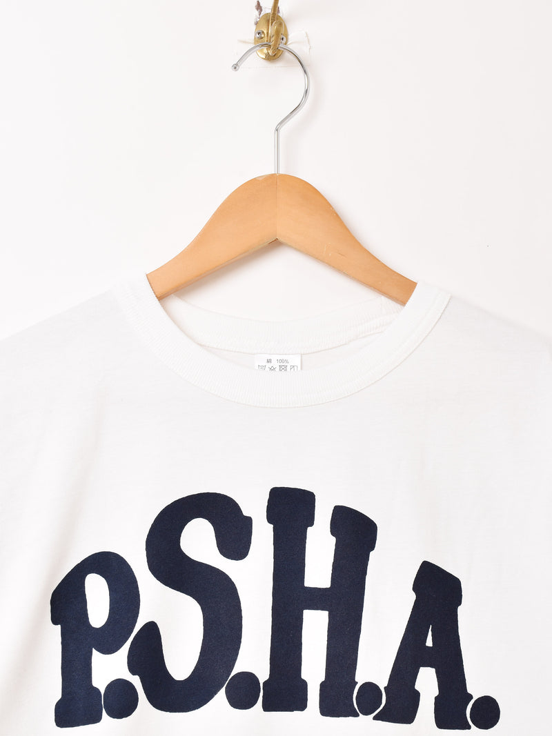 七分袖 ベースボールTシャツ「P.S.H.A」