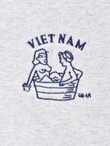 【2色展開】 ワンポイント刺繍 Tシャツ「VIETNAM」