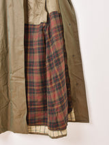 80's イングランド製 ”Paul Stuart” Iridescent Balmacaan Coat