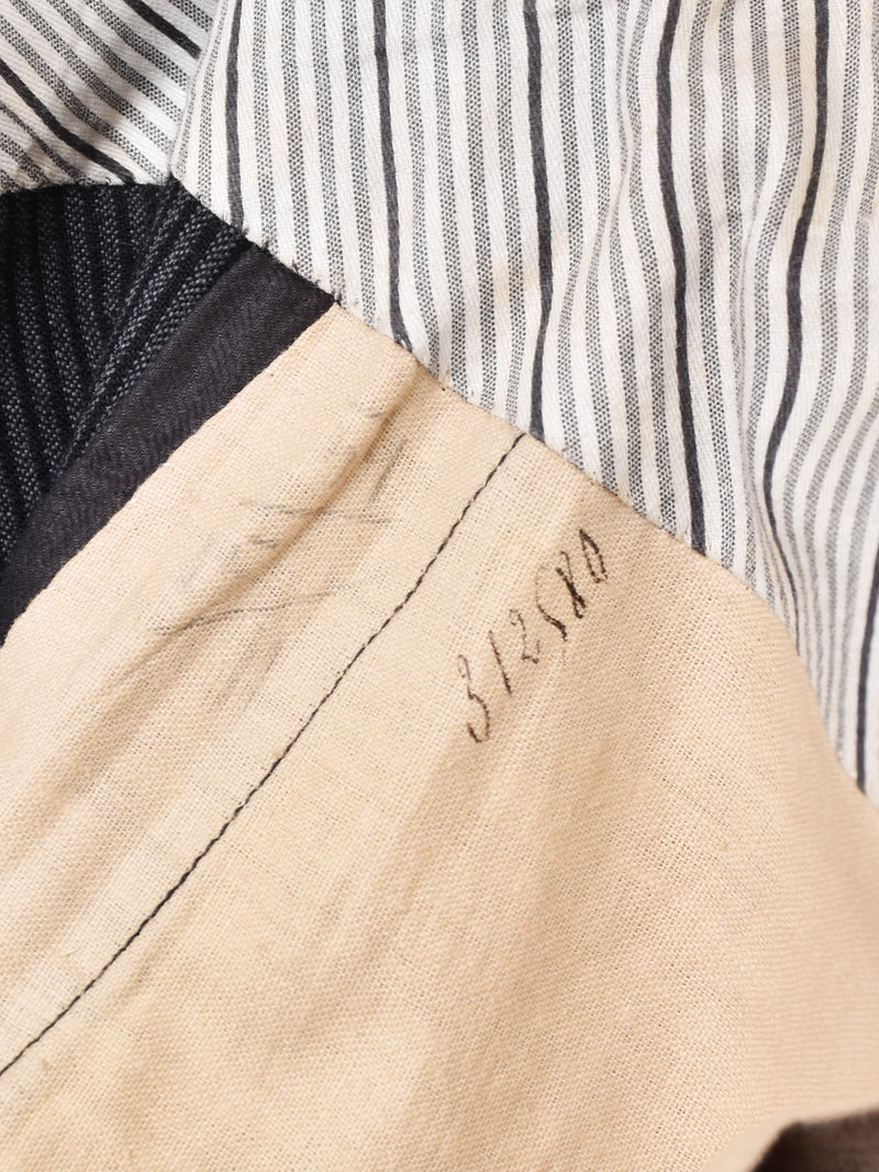 〜40's "SIGRAND & CIE" Stripe Morning Slacks