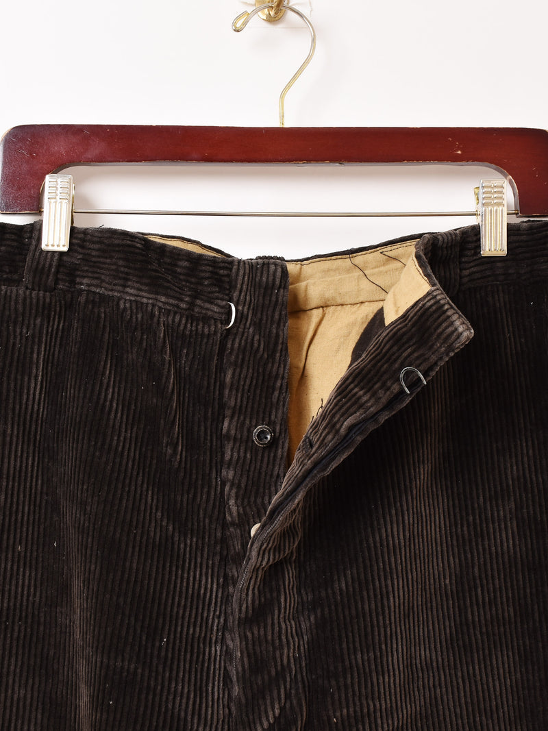 40's フランス製 Corduroy Work Pants