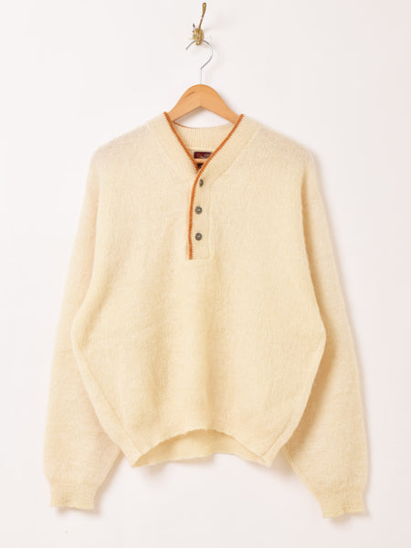 70s 毛足長 vintage VAN HEUSEN モヘア Vネックニット 2060801252.jpg?1697504733