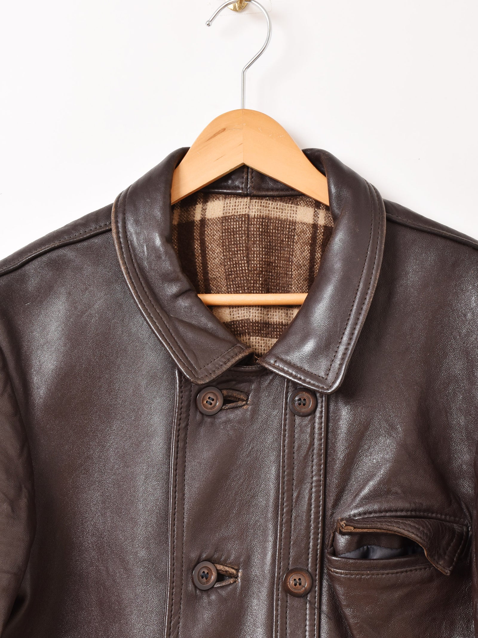 60's ～70's GVF IMPERCUIR GRAULHET レザーコート – 古着屋Top of the