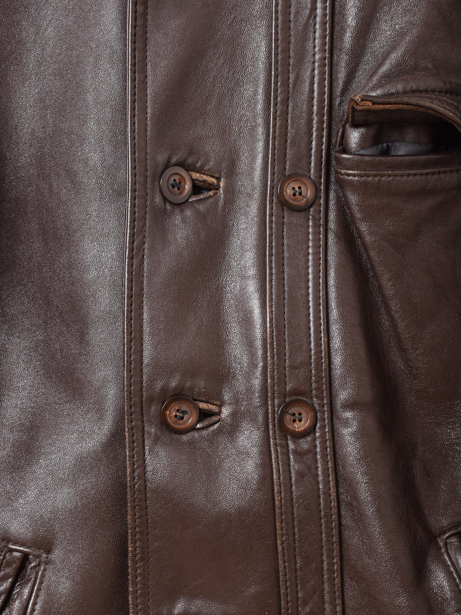 60's ～70's GVF IMPERCUIR GRAULHET レザーコート – 古着屋Top of the