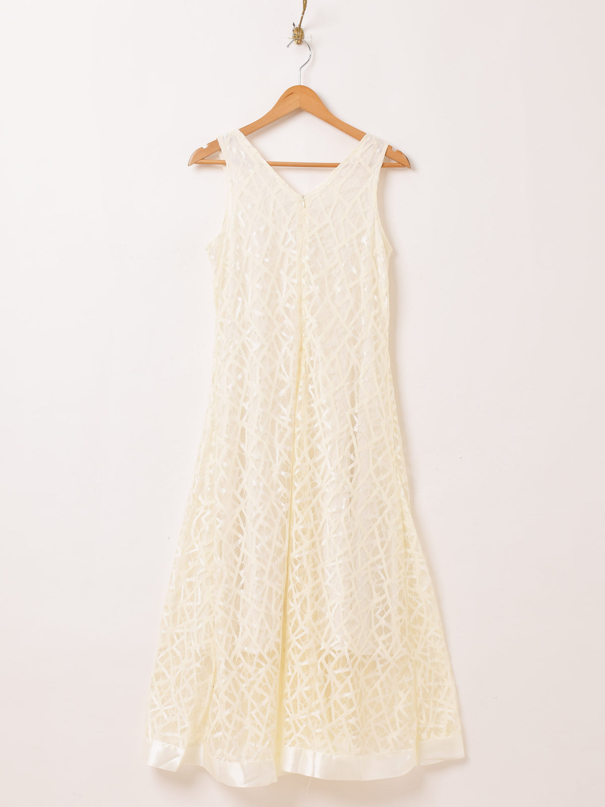 中古】ビオトープ BIOTOP Silk U dress ワンピース ドレス 絹 シルク