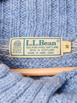 L.L.Bean 総柄 タートルネック セーター