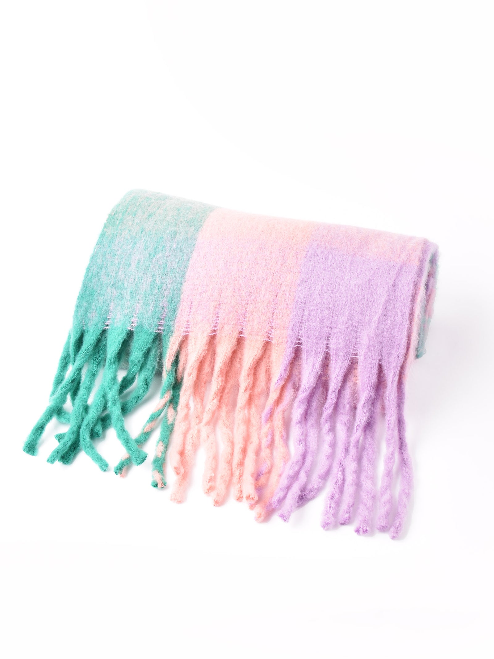 カラフル ブロックチェック マフラー – 古着屋Top of the Hillのネット