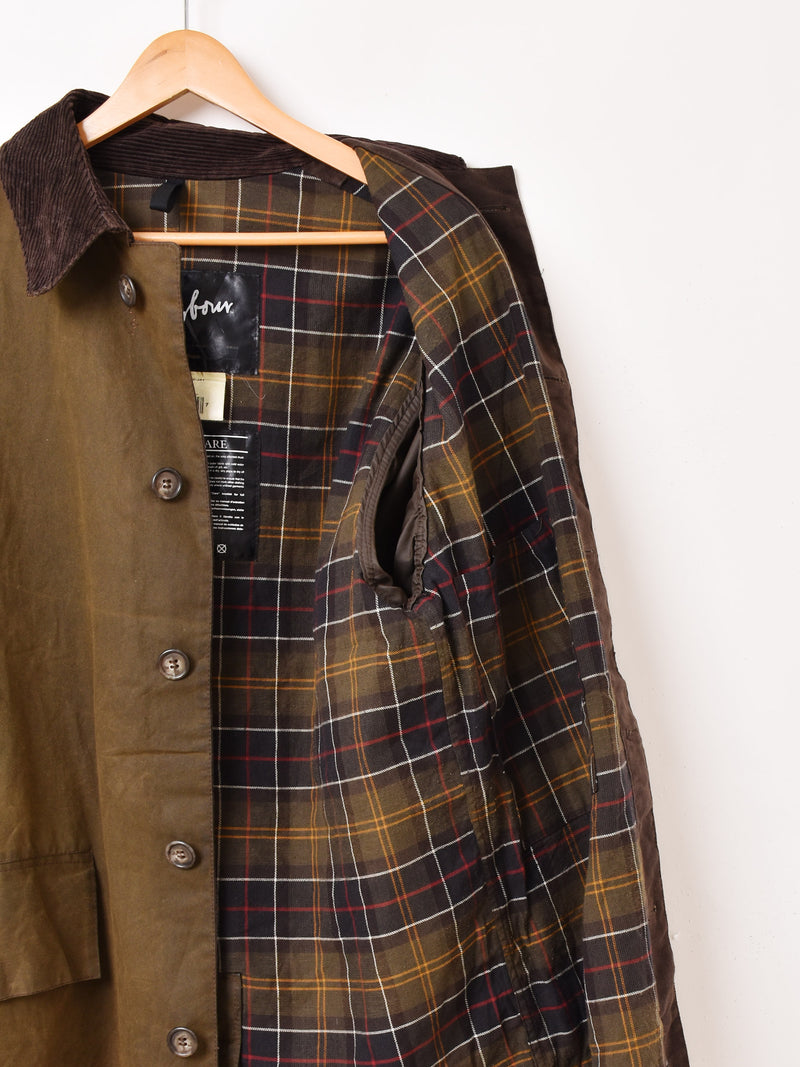 00's "Barbour" CLASSIC 3/4 COAT Waxed Jacket