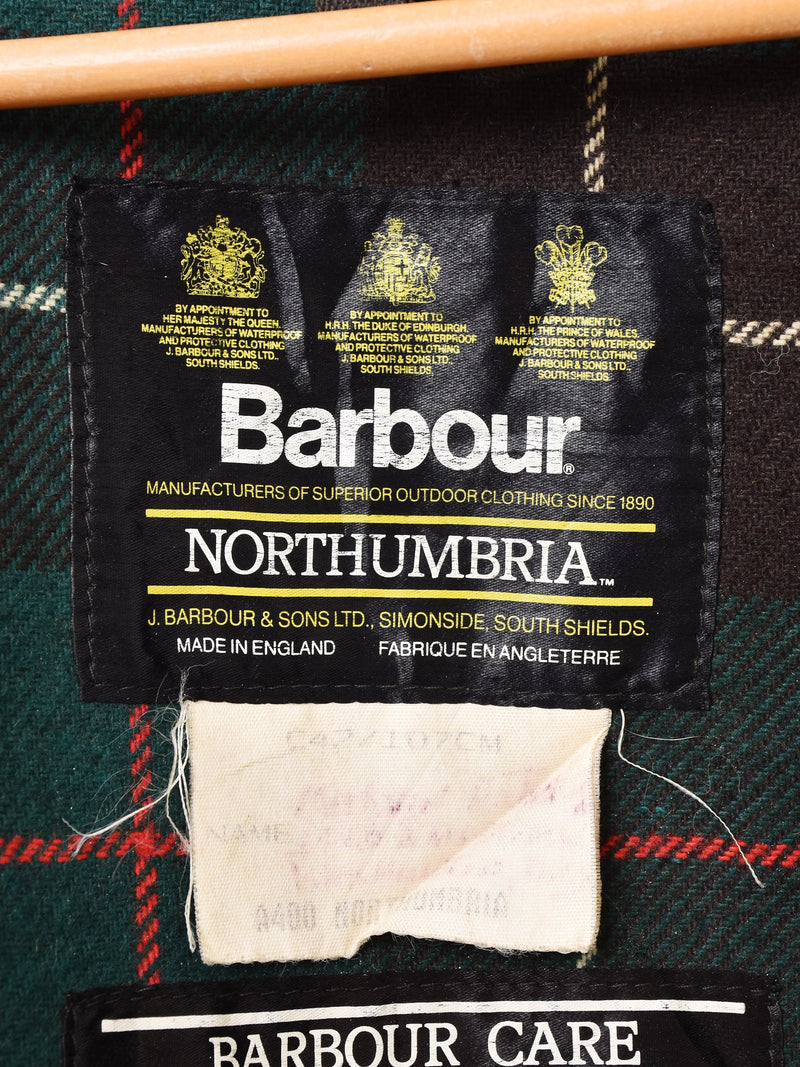 91's "Barbour" NORTHUMBRIA Waxed Jacket