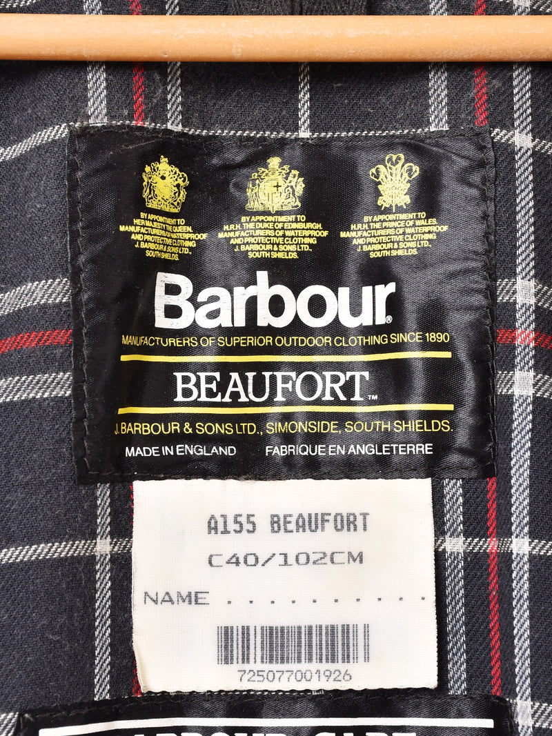 1991's "Barbour" BEAUFORT Waxed Jacket