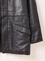 1985's French Fireman Leather Coat