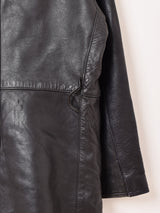 1985's French Fireman Leather Coat