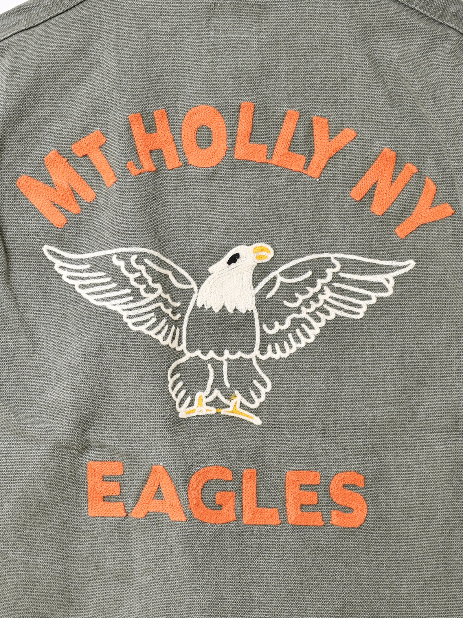 3色展開】「Backers」刺繍入り ヘビージャケット「MT.HOLLY MY