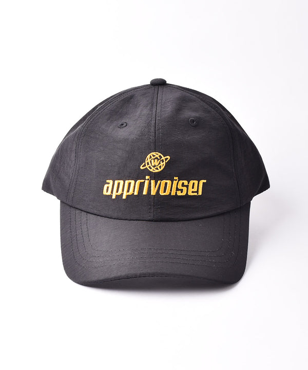 刺繍 キャップ 「Apprivoiser」ブラック