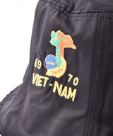 【2色展開】クロッシェハット ベトナムジャケット デザイン
