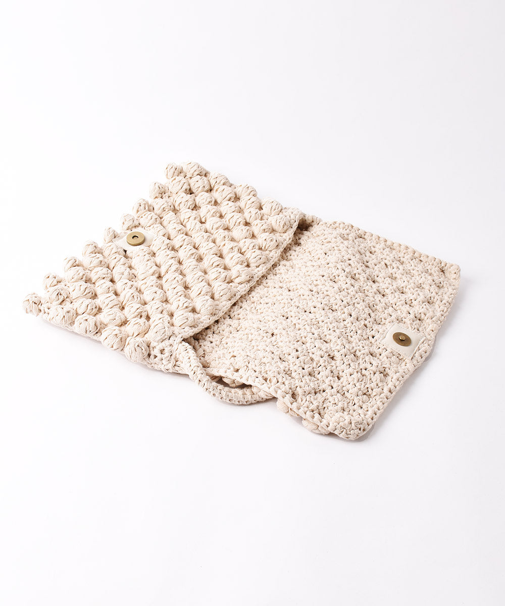 2色展開】 クロシェ ハンドバッグ – 古着屋Top of the Hillの