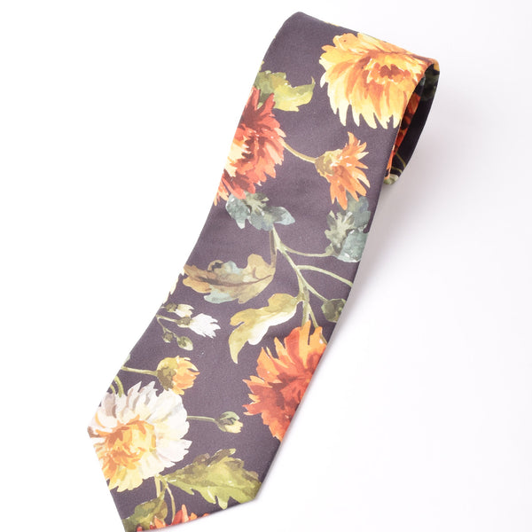 ネクタイ　原画「花」※額装あり フラワーペイント ネクタイ – 古着屋Top of the Hillのネット