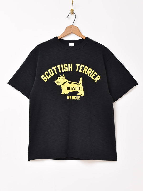 【2色展開】 プリントTシャツ 「SCOTTISH TERRIER」