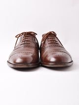 "FOSTER & SON" Leather Semi Brogue Shoes