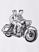【2色展開】 プリントTシャツ「BIKE 1959」