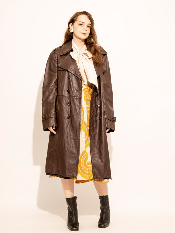Leaher coat