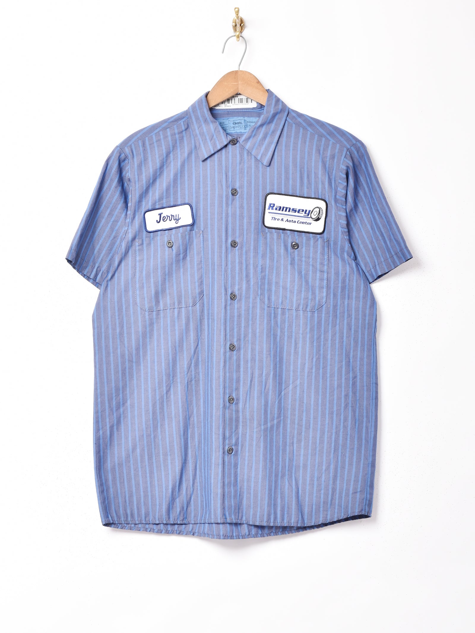 WTAPS ストライプ ワークシャツ 半袖 WTAPSストライプ 半袖シャツ - メルカリ