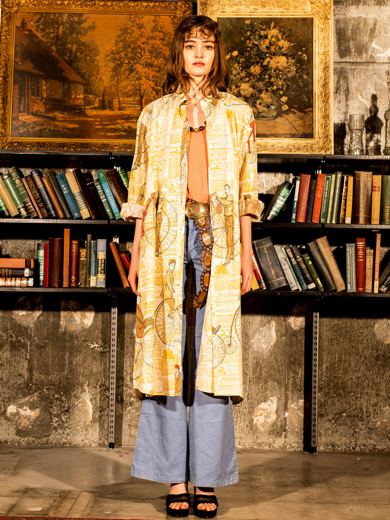 Emerald Motel pateern Dress