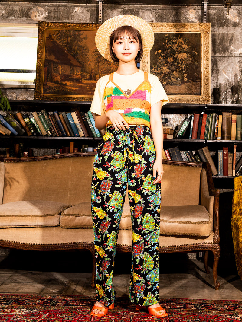 Emerald Motel Pattern Easypants